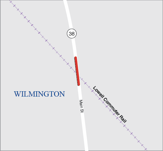 Wilmington: Bridge Replacement, W-38-002, Route 38 (Main Street) over the B&M Railroad